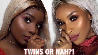 I TRIED FOLLOWING A JACKIE AINA MAKEUP TUTORIAL.... SIS, I NEED A DNA TEST THOUGH...