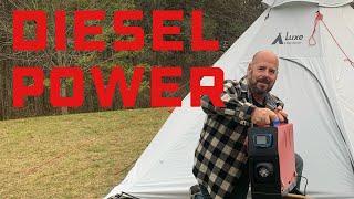 The Vevor Diesel Heater-A Diesel Powered Hot Tent