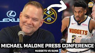 Michael Malone Praises Jalen Pickett & More After Nuggets WIN vs Suns