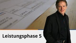 Live am Bau: Leistungsphase 5