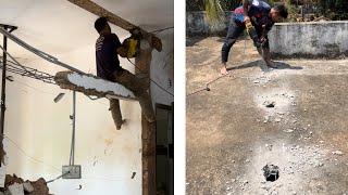 കുറഞ്ഞ ചിലവിൽ വീട് renovation ചെയ്യാം/വീടിന്റെ ലിവിങ് റൂമും ഡൈനിംഗ് ഹാളും ഒന്നാക്കിയപ്പോൾ!!