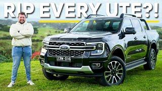2023 Ford Ranger Platinum Review: LUXURY RANGER!! RIP ALL Other Utes?!