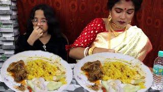 Buffet ছেড়ে Table বসে এ বিয়ে বাড়ি ভুড়ি ভোজ করলাম | Wedding Menu | Rice | Pulao | Mutton | Chicken