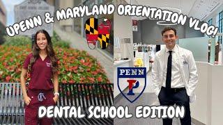 Our First Week of Dental School: UPenn & Maryland Vlog!