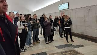 Ария - Беспечный ангел - песню спели группы Башмак Великана и KooRagA из Севастополя в #metro Москвы