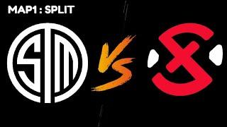 TSM vs XSET MAP 1 SPLIT FULL GAME VCT NA