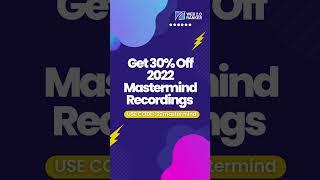 Get 30% Off  '22 Mastermind Recordings  Use Code: 22mastermind #seo  #seoconference #shorts