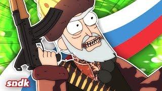 Rick and Morty but it's created in Russia