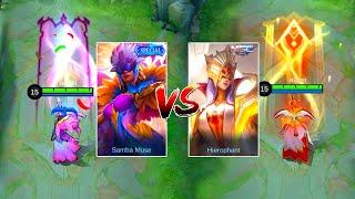 Pharsa | Hierophant MSC Skin VS Samba Muse Special Skin | MLBB Comparison