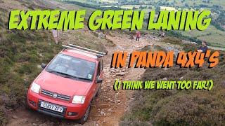 Extreme lanes in the Yorkshire Dales! - Panda 4x4's pushed past the limit! - Dales meet 2021, Day 2