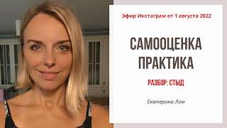 Самооценка - практика. Разбор: чувство стыда. Екатерина Лим.