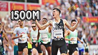 Jakob Ingebrigtsen sets new European Record in Oslo Diamond League 1500m - 2023 Track & Field