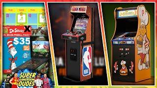 Arcade1Up NBA Jam Deluxe, AtGames Pinball 4K Price Increase, BurgerTime Quarter Arcade Update & More