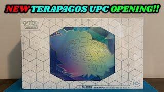 I opened the NEW $120 TERAPAGOS EX Ultra Premium Collection Box!! (pokemon card opening)