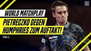 World-Matchplay-Auftakt mit Pietreczko gegen Humphries: Tag 1 | World Matchplay | DAZN Highlights