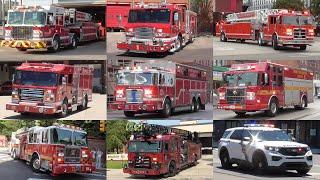 Fire Trucks Police & EMS Responding Compilation 2024 #8: June & July 2024 Recordings