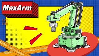 MaxArm Open Source Robot Arm Powered by ESP32 Support Python and Arduino Inverse Kinematics Learning