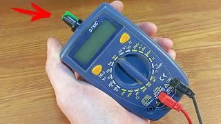 GENIUS DIY from a multimeter that will amaze everyone!