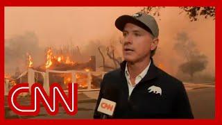 Gov. Newsom responds to Trump blaming him for wildfires