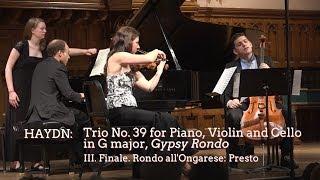Haydn Trio No. 39 "Gypsy Rondo," Mvt III - ChamberFest Cleveland (2014)