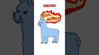 Evil Alpaca#alpaca #dnd #fantasy #animation #funny #evil