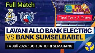 Final Four 2 Proliga 2024 Putra "LAVANI ALLO BANK Vs BANK SUMSELBABEL" FULL MATCH