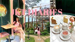 vlog | cafes  newly vilo gelato alam sutera, amy and cake, amalgam coffee, baby dutch pancake 
