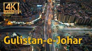 Gulistan e Johar Karachi -  Drone View