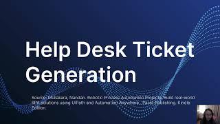 Help Desk Agent 1 Preparation - Fall 2020 Prof. Abigail Zhang