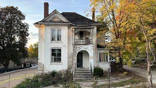 Exploring a Creepy ABANDONED 1903 Estate Home | GHOST CAUGHT ON CAMERA