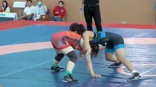 asian wrestling match 3　ベトナムの女子レスリング