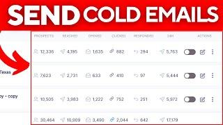 How to Send Thousands of Cold Emails Daily (Cold Email Marketing 2024)