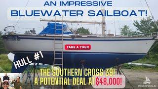 An Impressive Bluewater Sailboat For Sale! The Southern Cross 39 - A Potential Deal at $48,000!