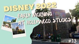 Early Morning At Hollywood Studios | Walt Disney World 2022 | Random With Rachel