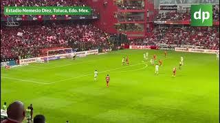 ¡Golazo del Toluca!  Alexis Vega anota su doblete y aumenta la ventaja ️