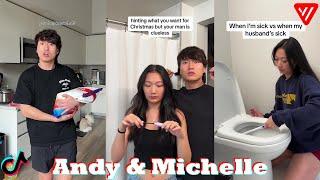 *1 hour* Andy and Michelle TikTok 2024 | Funny Andy and Michelle TikTok Videos 2024