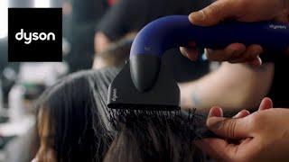 Backstage with the Dyson Supersonic r™ Professional hair dryer at the Issey Miyake AW24 show.