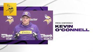 Kevin O'Connell on Vikings Beating The Cardinals, Need to Improve on Offense & Reaching 10 Wins