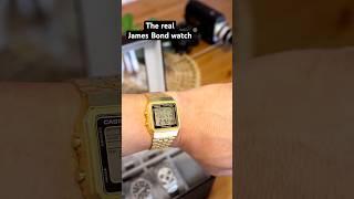 Its gold tone and world map display gives the Casio A500WGA-1 a retro-futuristic charm. #casiowatch