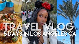 TRAVEL VLOG | TRIP TO LA | 5 DAYS IN LOS ANGELES CALIFORNIA | FOOD | VIEWS | SHOPPING & MORE | Liesa