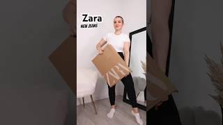 Trying out zara new jeans  #zarajeans