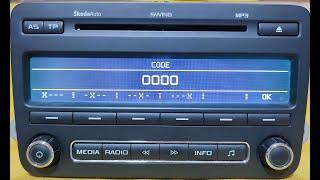 SKZ4Z2 5J0 035 161C 5J0035161C Skoda SWING MP3 DECODE