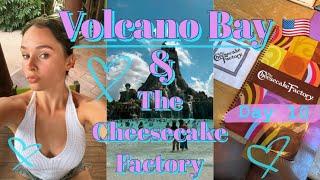 FLORIDA DAY 10! Volcano Bay & The Cheesecake Factory! #floridavlogs #volcanobay #cheesecakefactory