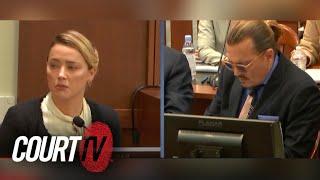 Amber Heard alleges Johnny Depp kicked her in the back | COURT TV