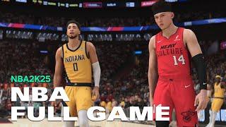 INDIANA PACERS vs MIAMI HEAT  GAMEPLAY PS5 { 4K ULTRA HD }