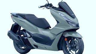 Honda PCX 125 with new colors in 2023