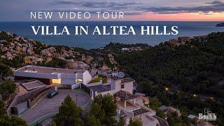 Luxury villa with panoramic sea views in Altea Hills, Alicante, Spain