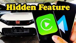 Honda Civic Type R - Apple CarPlay & Android Auto [Wireless/USB]