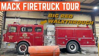 Here's A COMPLETE Tour Of My 1977 Mack CF-600 FIRETRUCK