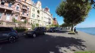 STREET VIEW: Die Seestrasse in Konstanz am Bodensee in GERMANY